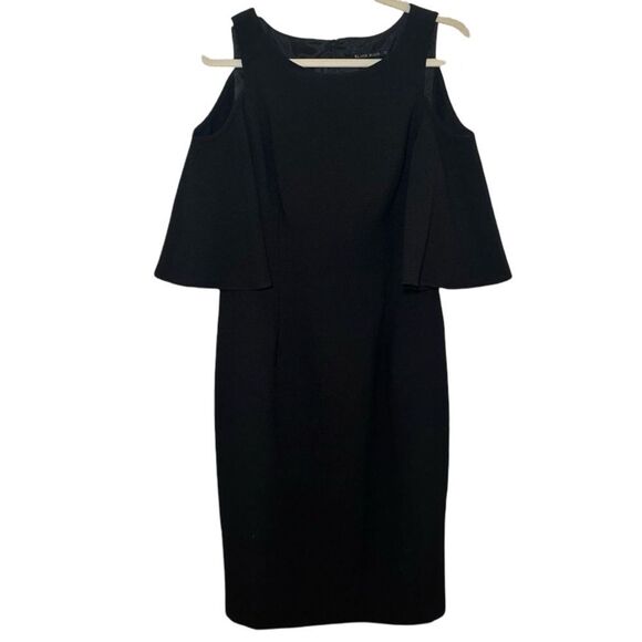 Black Halo Adera Cold Shoulder Dress - Picture 1 of 15